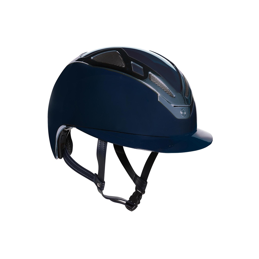 CAPACETE APEX CHROME AZUL MARINHO BRILHANTE