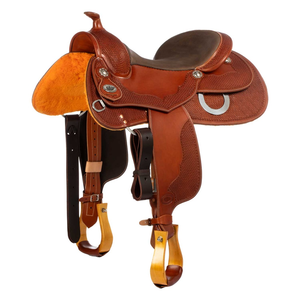 Sela Westwood classic reining big butterfly cognac
