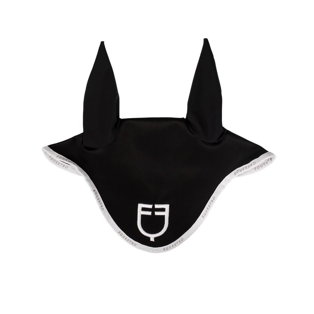 Touca para cavalo em tecido técnico com logotipo