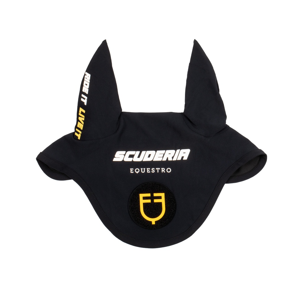 Touca de tecido técnico com patch Scuderia Equestro