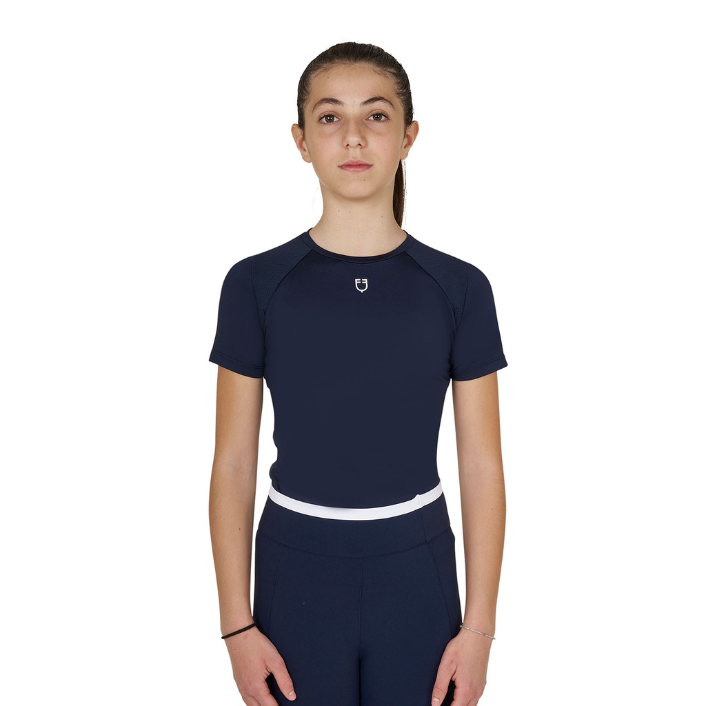 Camiseta técnica infantil para treino