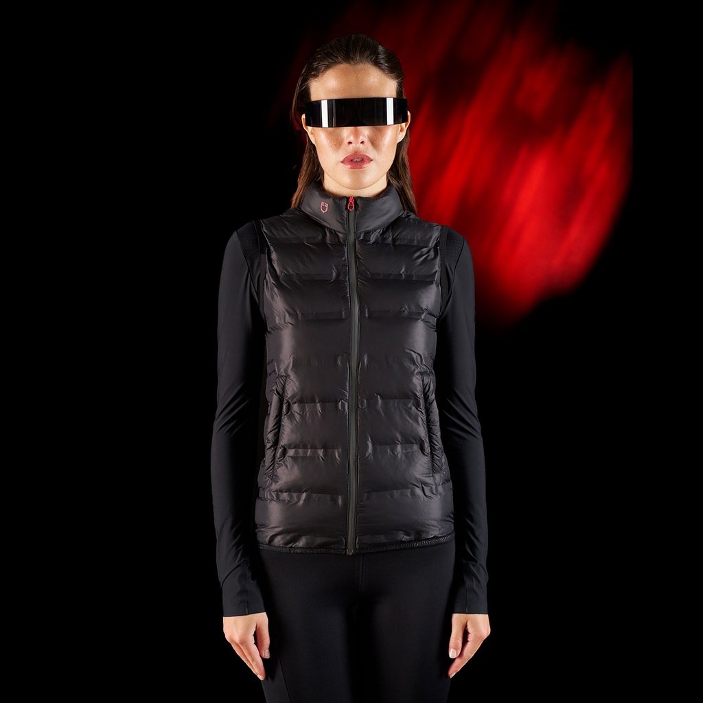 Colete feminino Equestro Ridertechnology costuras termo-seladas