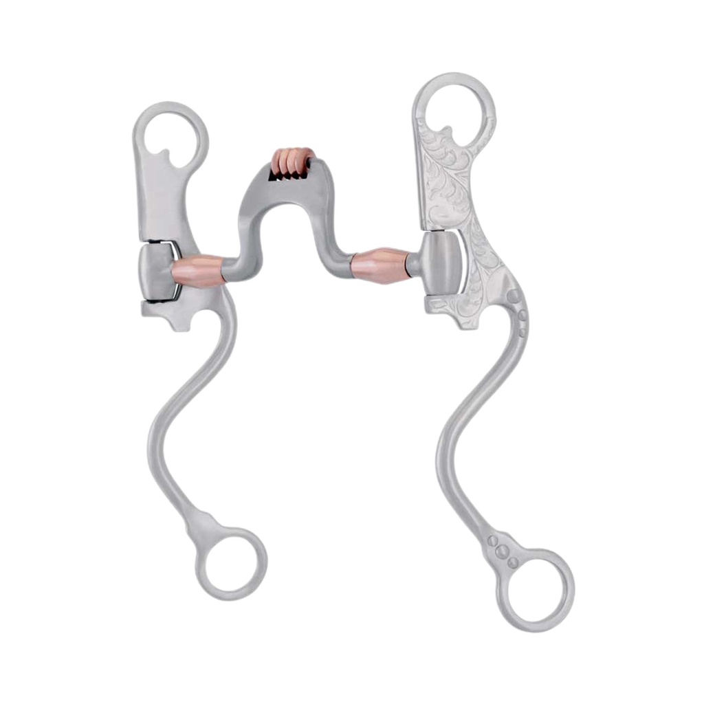 MORDIDA WESTERN COM ROLOS EM COBRE METALAB 11MM