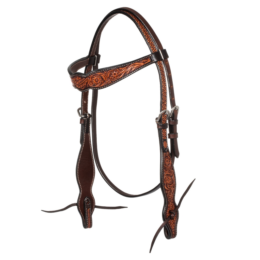 CABEÇALHO WESTERN MOTIVO FLORAL
