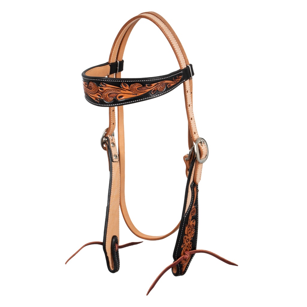 CABEÇADA WESTERN DECORAÇÕES DARK FLORAL