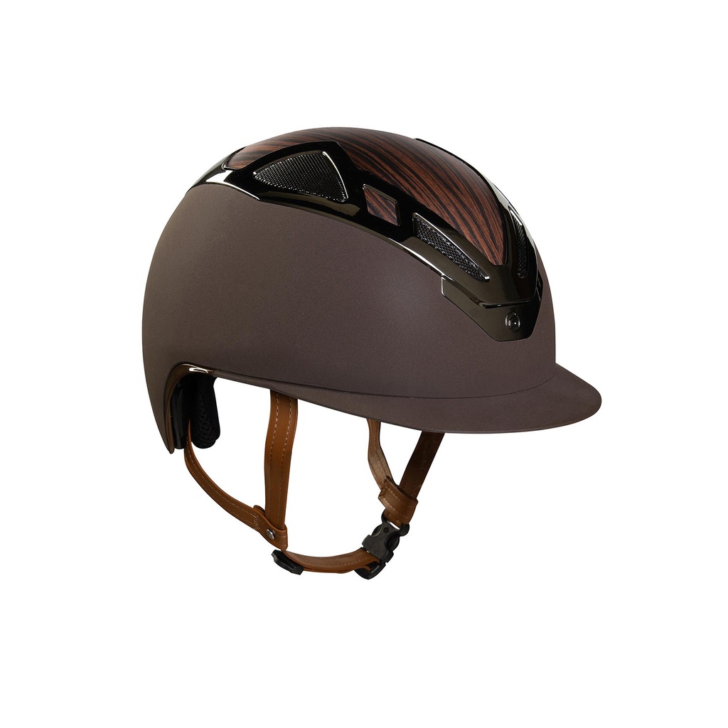 CAPACETE APEX WOOD BROWN MATT