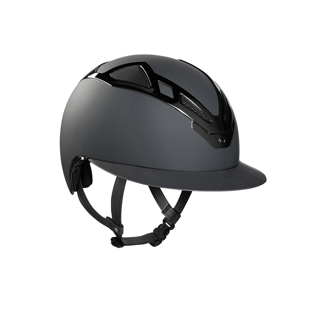 CAPACETE APEX CHROME LADY ANTRACITE FOSCO