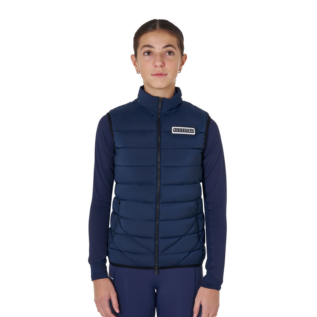 Colete de náilon feminino