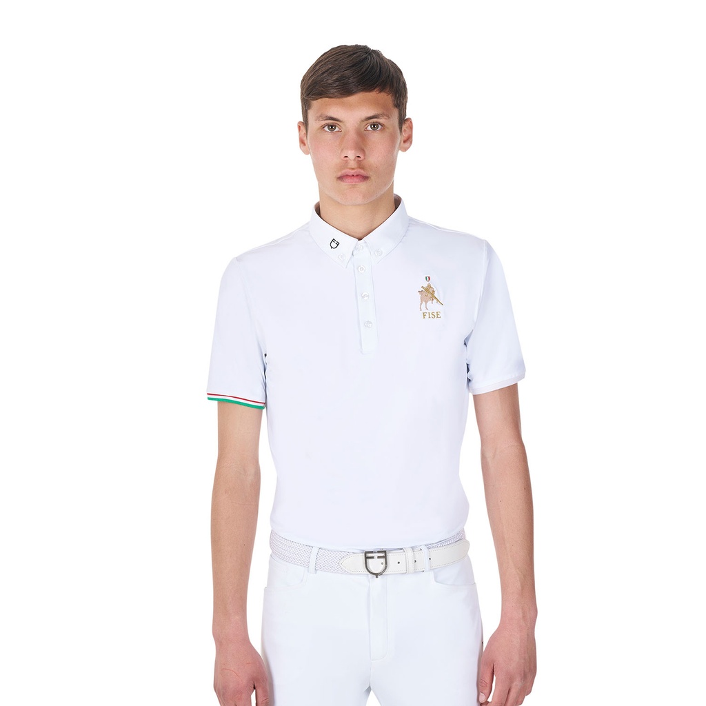Polo masculino de competição equestre X FISE
