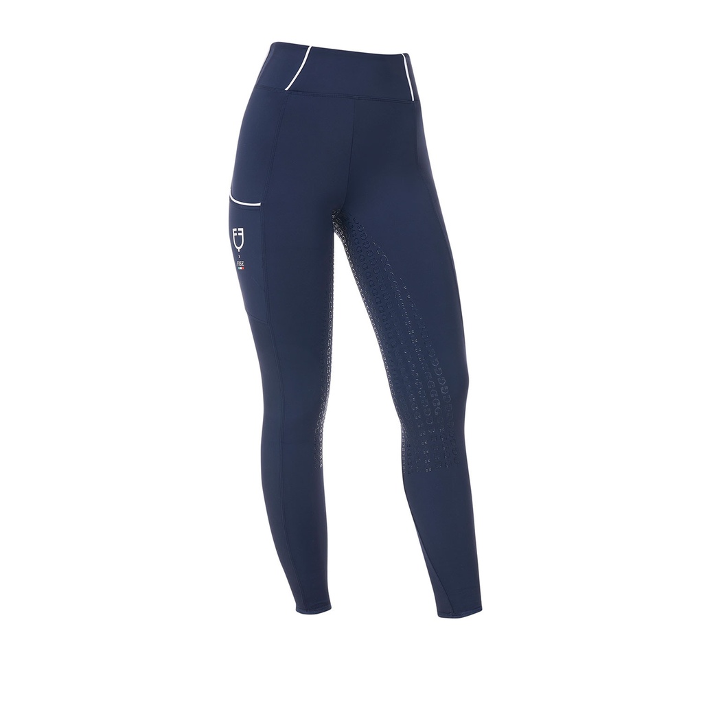 Leggings feminino slim fit full grip Equestro X FISE