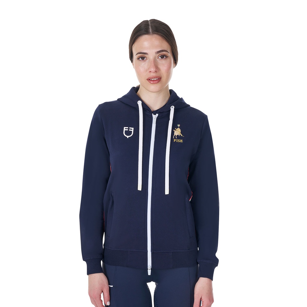 Moletom feminino com capuz Equestro x FISE
