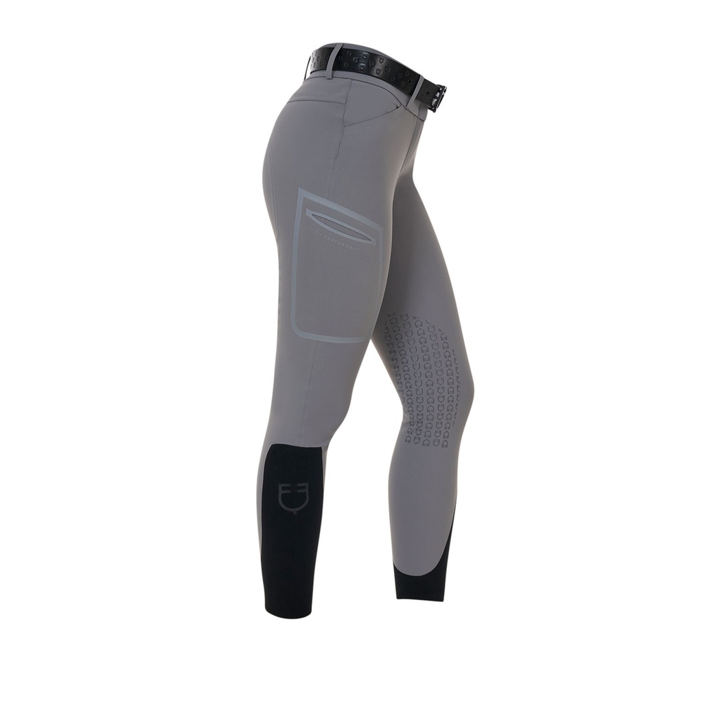 Breeches de cintura alta com grip no joelho RiderTechnology feminino