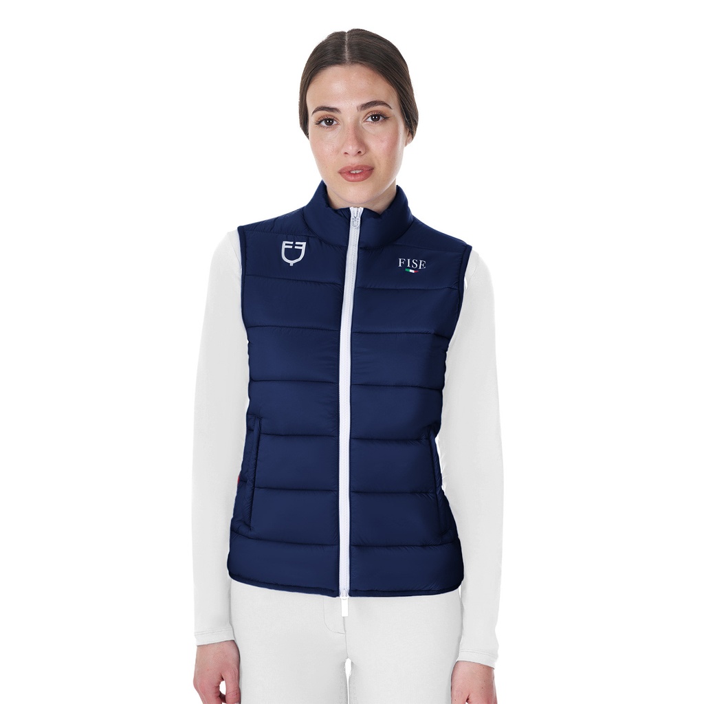 Colete feminino slim fit Equestro X FISE