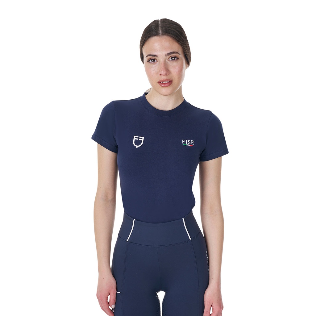 Camiseta feminina slim fit Equestro X FISE