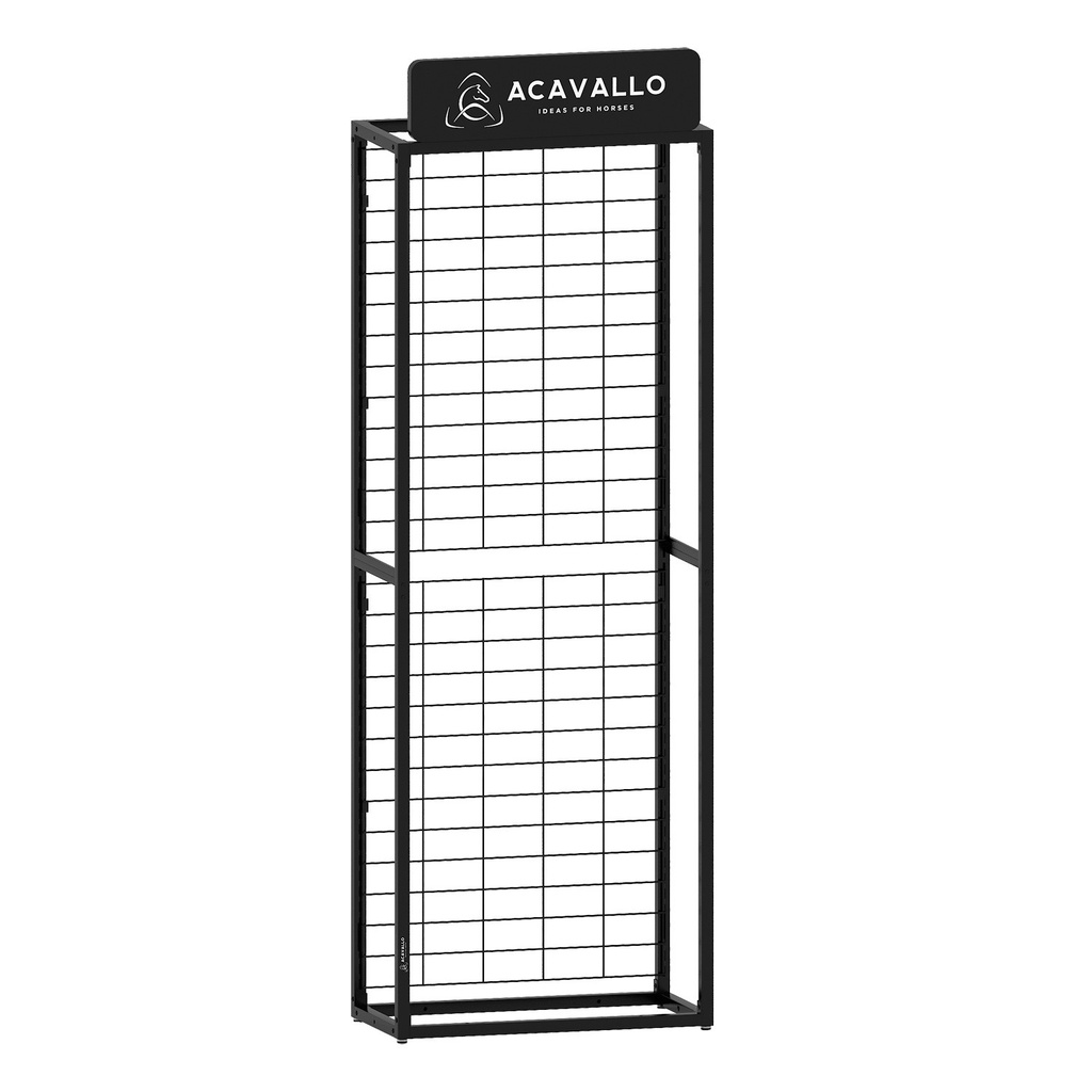 Parede principal de sustentação com rede de aço 245x40x80