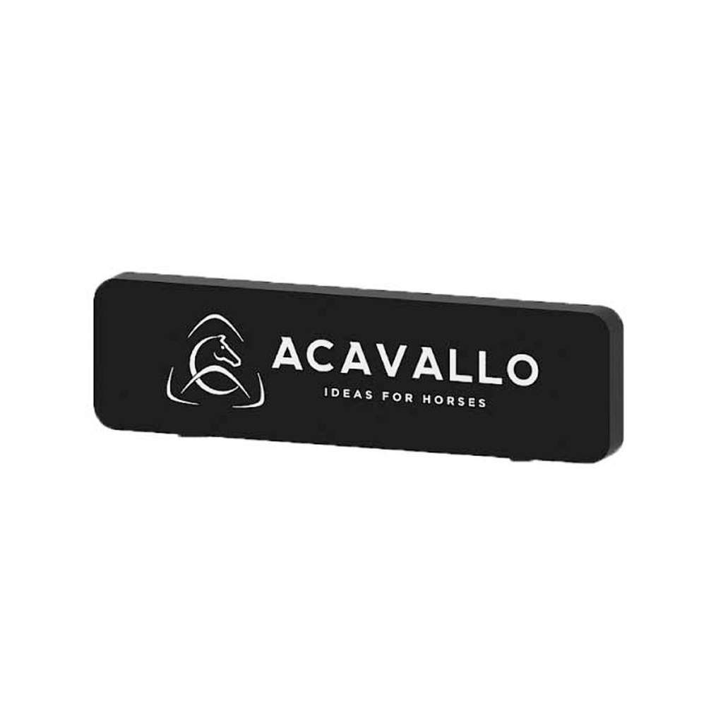 Forma PVC preta 79X25 Acavallo