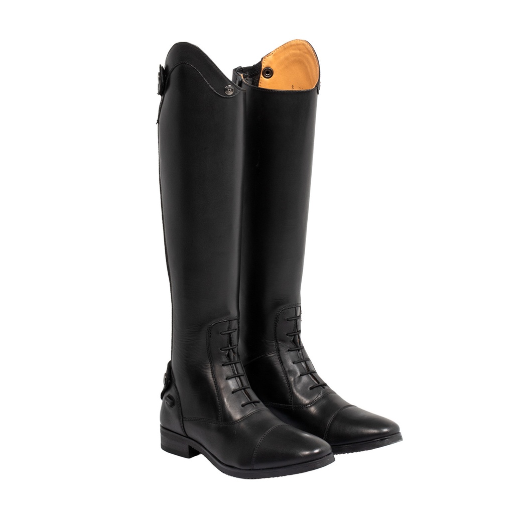Botas em couro misto para crianças modelo Eris