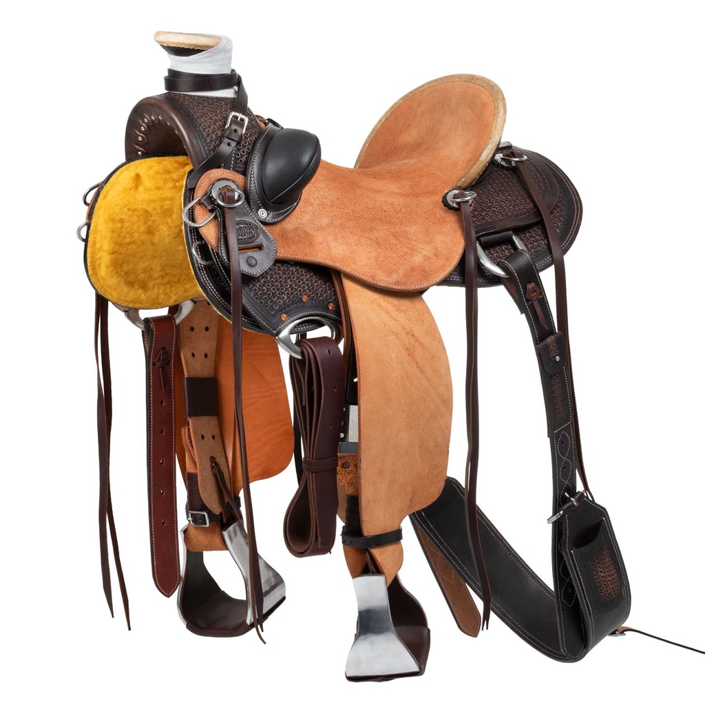Sela Wade Western Dusty com barrigueira traseira