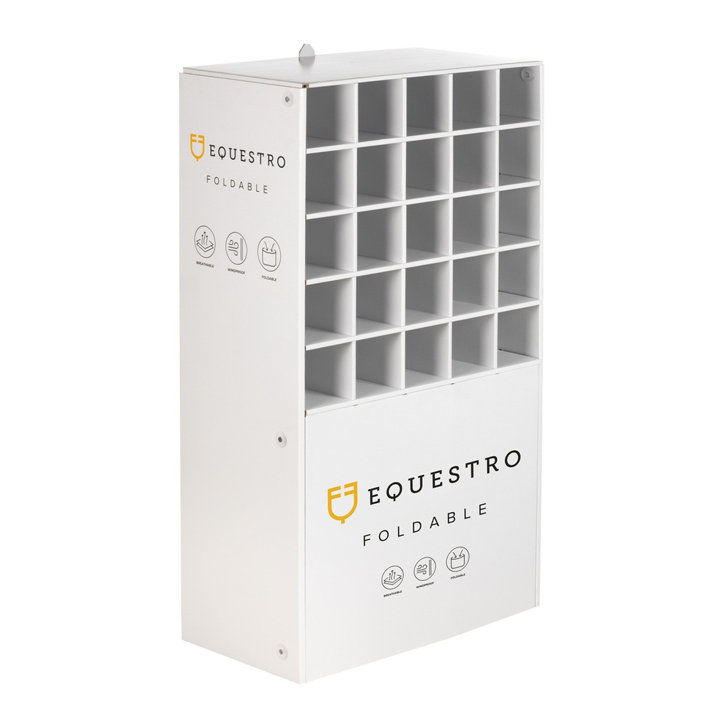 EXPOSITOR PARA COLEÇÃO DOBRÁVEL EM PAPELÃO 100x56x36,5