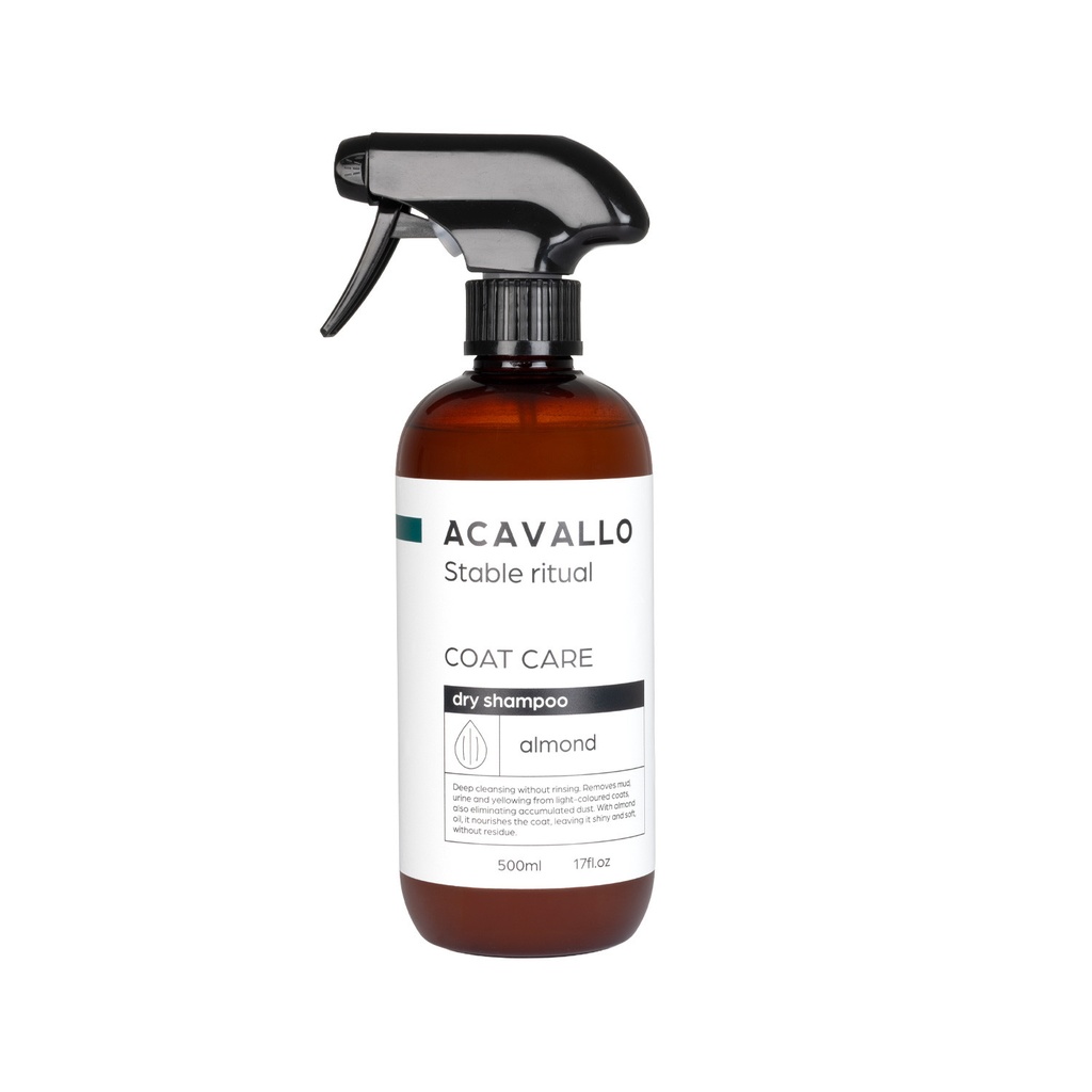 Shampoo seco de amêndoa
