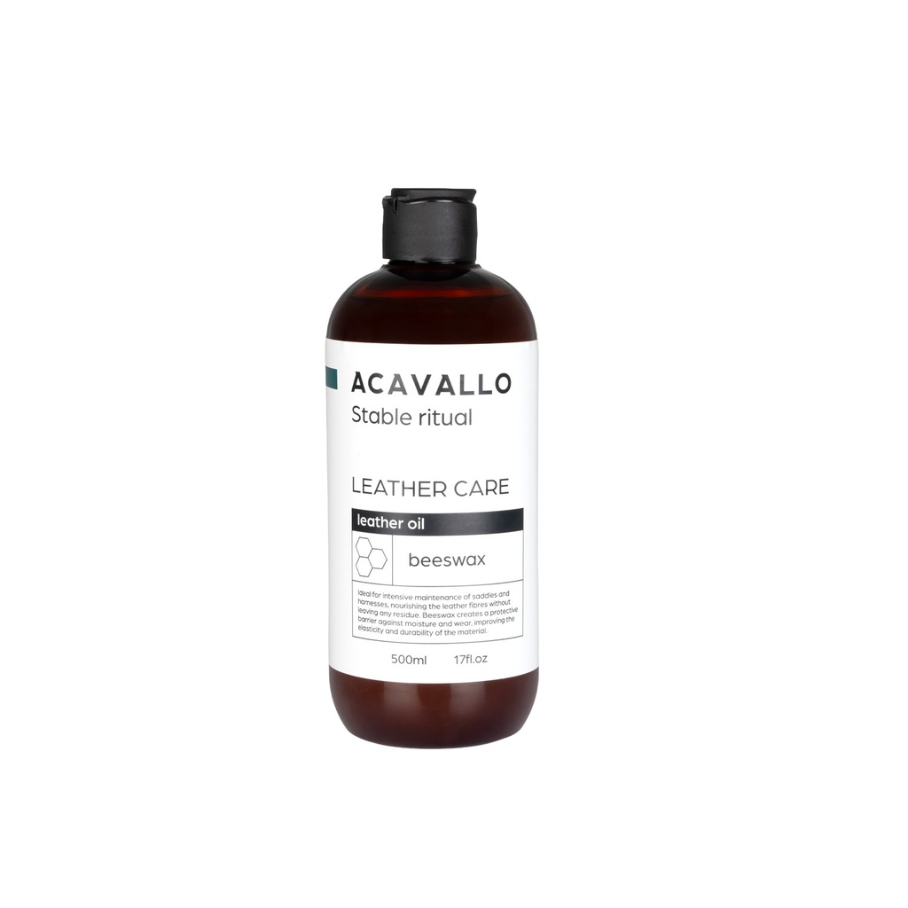 Óleo couro à base de cera de abelha 500ml