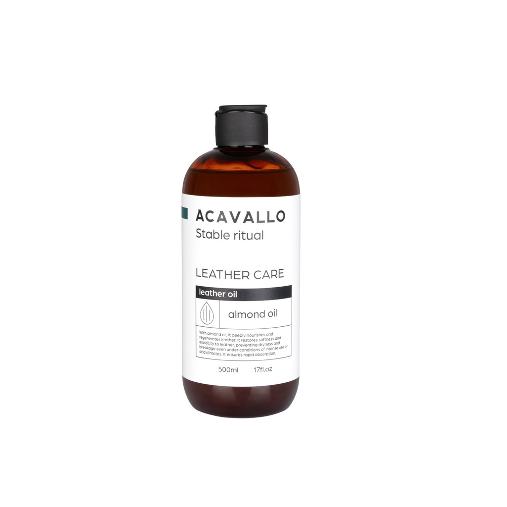 Óleo de couro à amêndoa 500ml (glicerina)