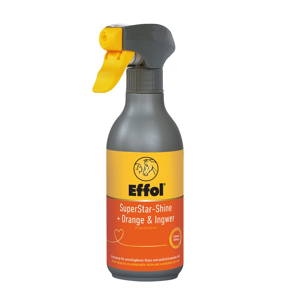LUSTRO DESEMBARAÇANTE SUPERSTAR-SHINE EFFOL 750 ML LARANJA GENGIBRE