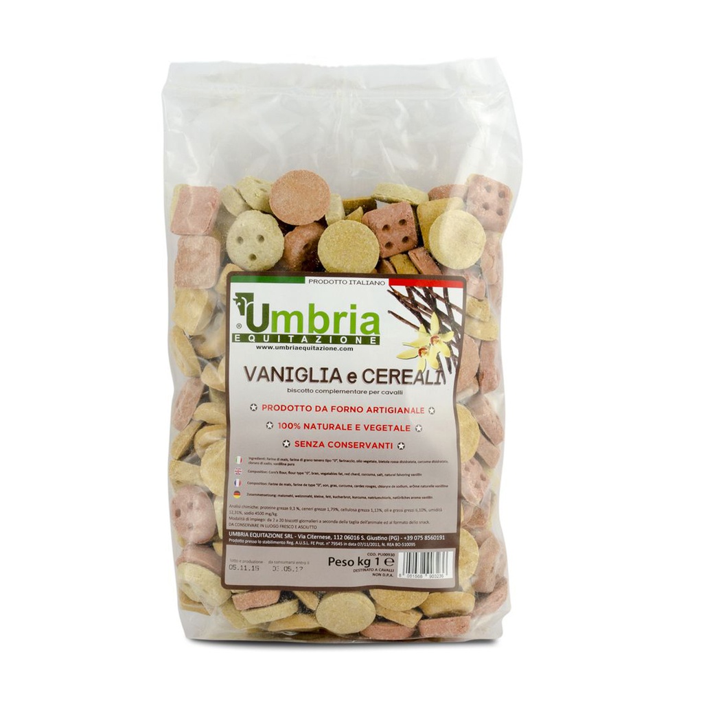 Biscoitos de Baunilha e Cereais 930gr