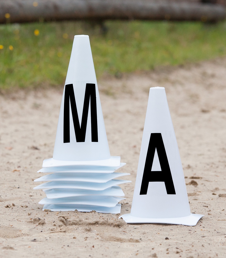Letras de Dressage, 20x40m