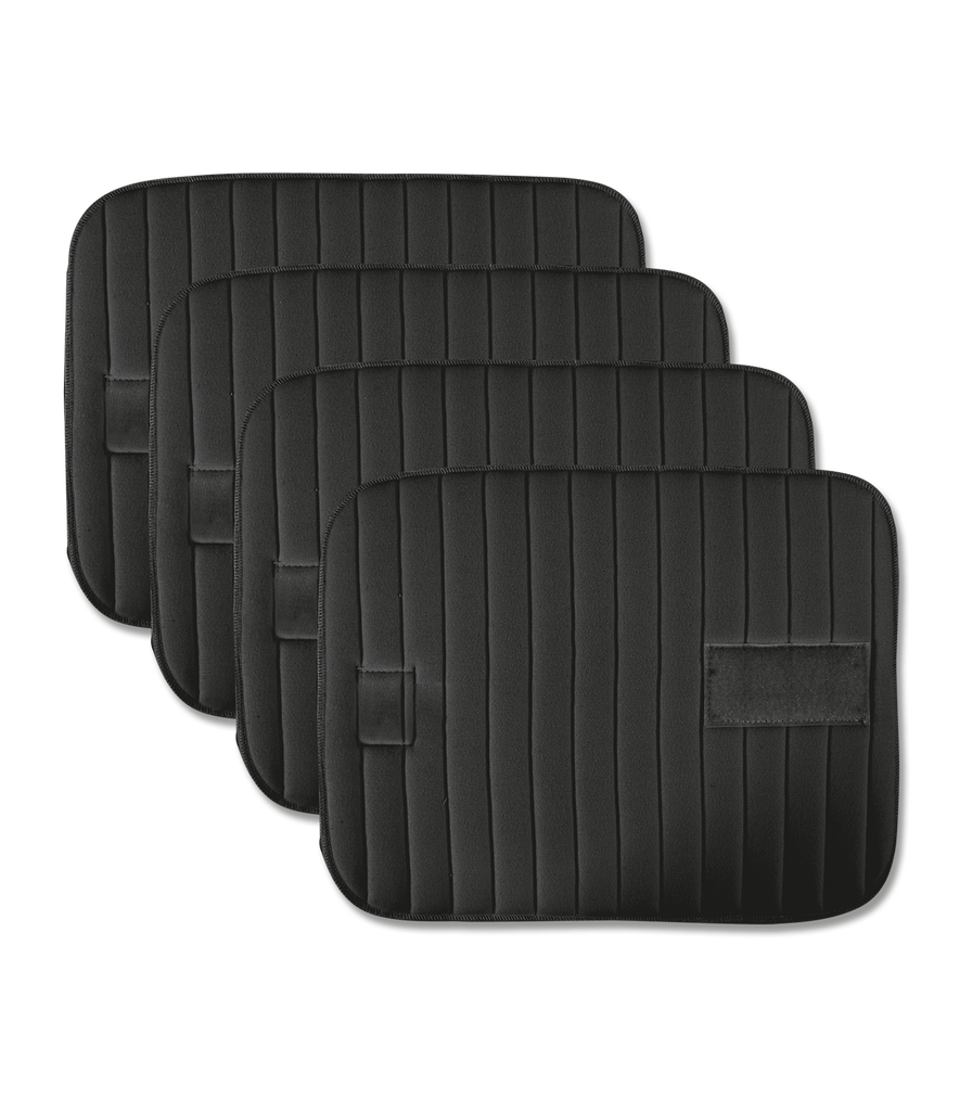Panos descanso com velcro, conjunto de 4