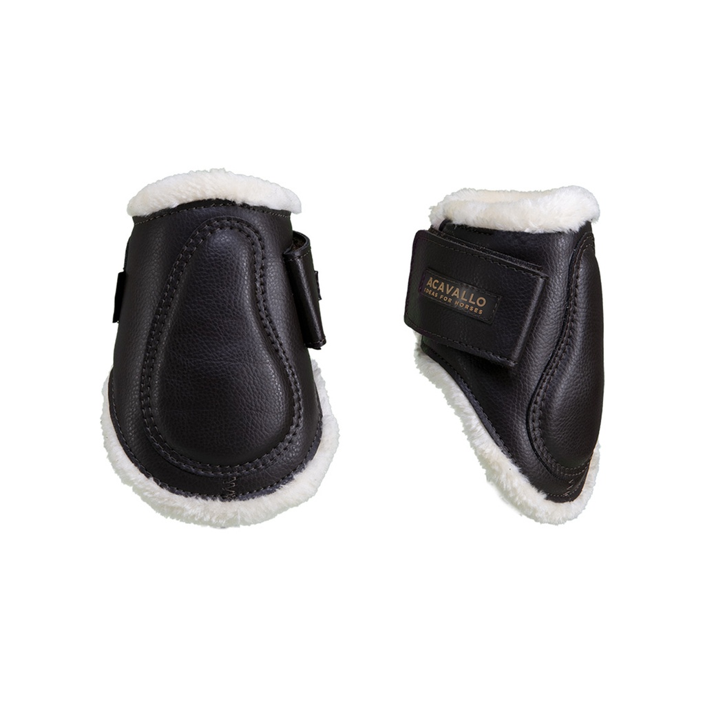 Protectores de Boleto Acavallo pele e pelo sintético com duplo velcro