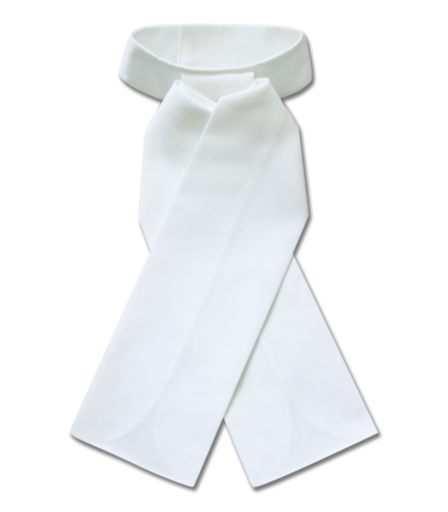 Plastron, branco