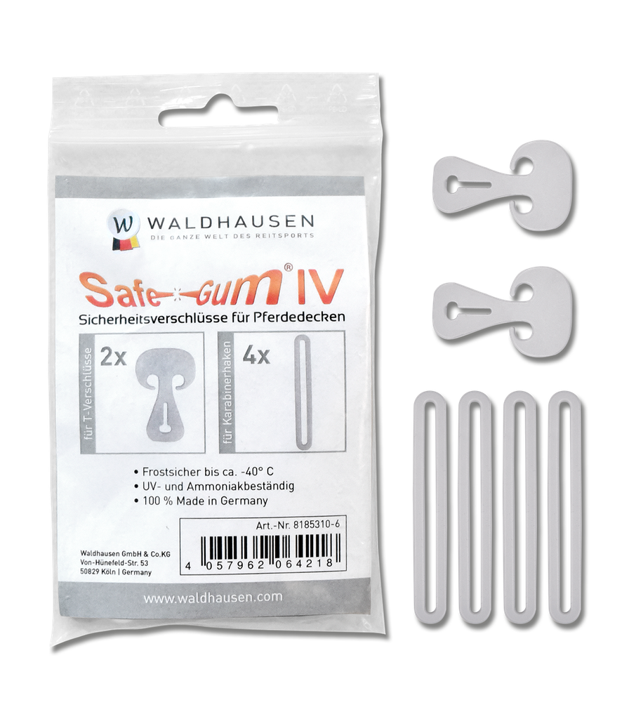 Safe-Gum, conjunto de 6
