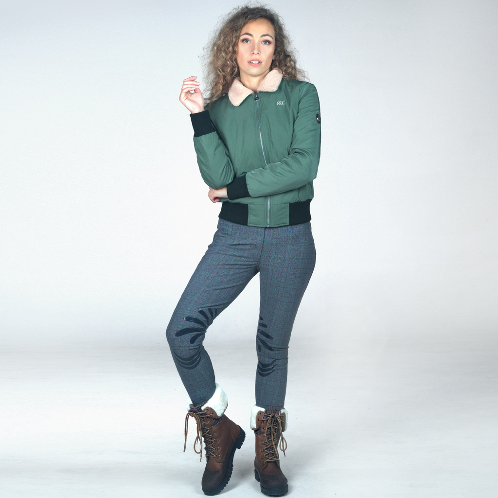 Calças F&C Checks Mulher