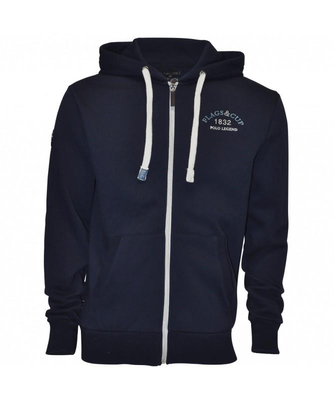 Sweat com zipper Quito Homem