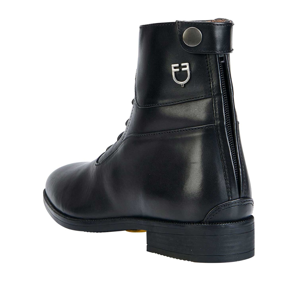 Botins Vesuna com fecho e elásticos frontais