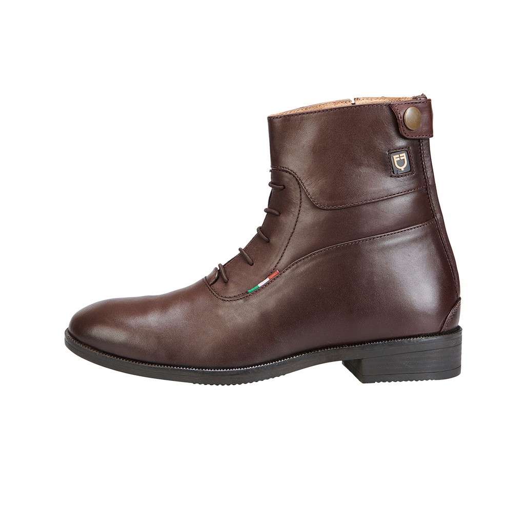 Botins Vesuna com fecho e elásticos frontais