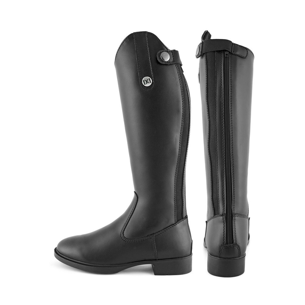 Botas Derby criança com fecho em couro sintético Criança Wide