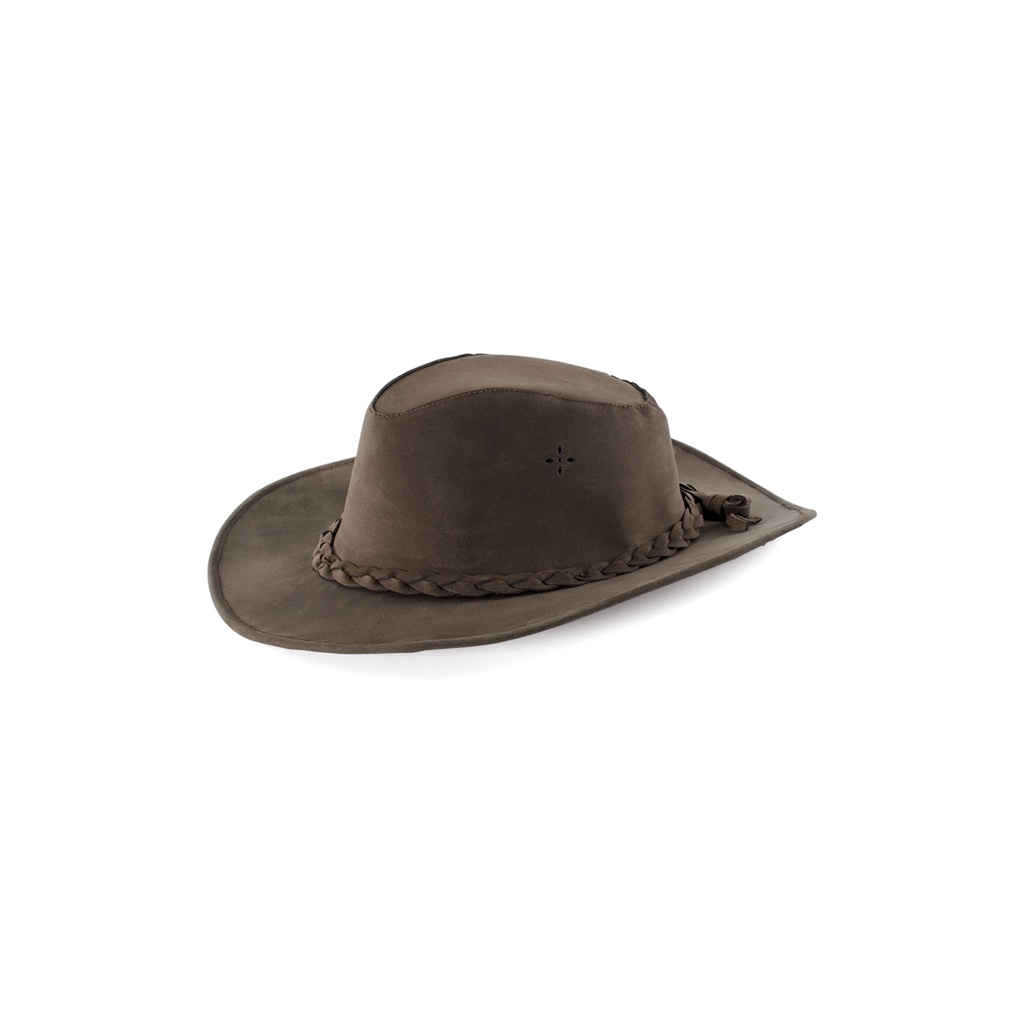 Chapéu Superior western leather braid
