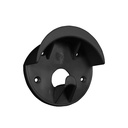 Suporte de plástico resistente vermelho/preto