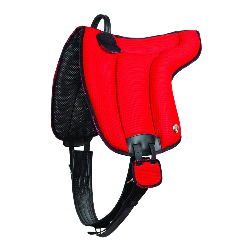 Arreio bareback em forma de arreio em airmesh com cilha
