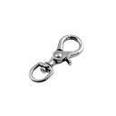 Mosquetão grande de inox com destorcedor