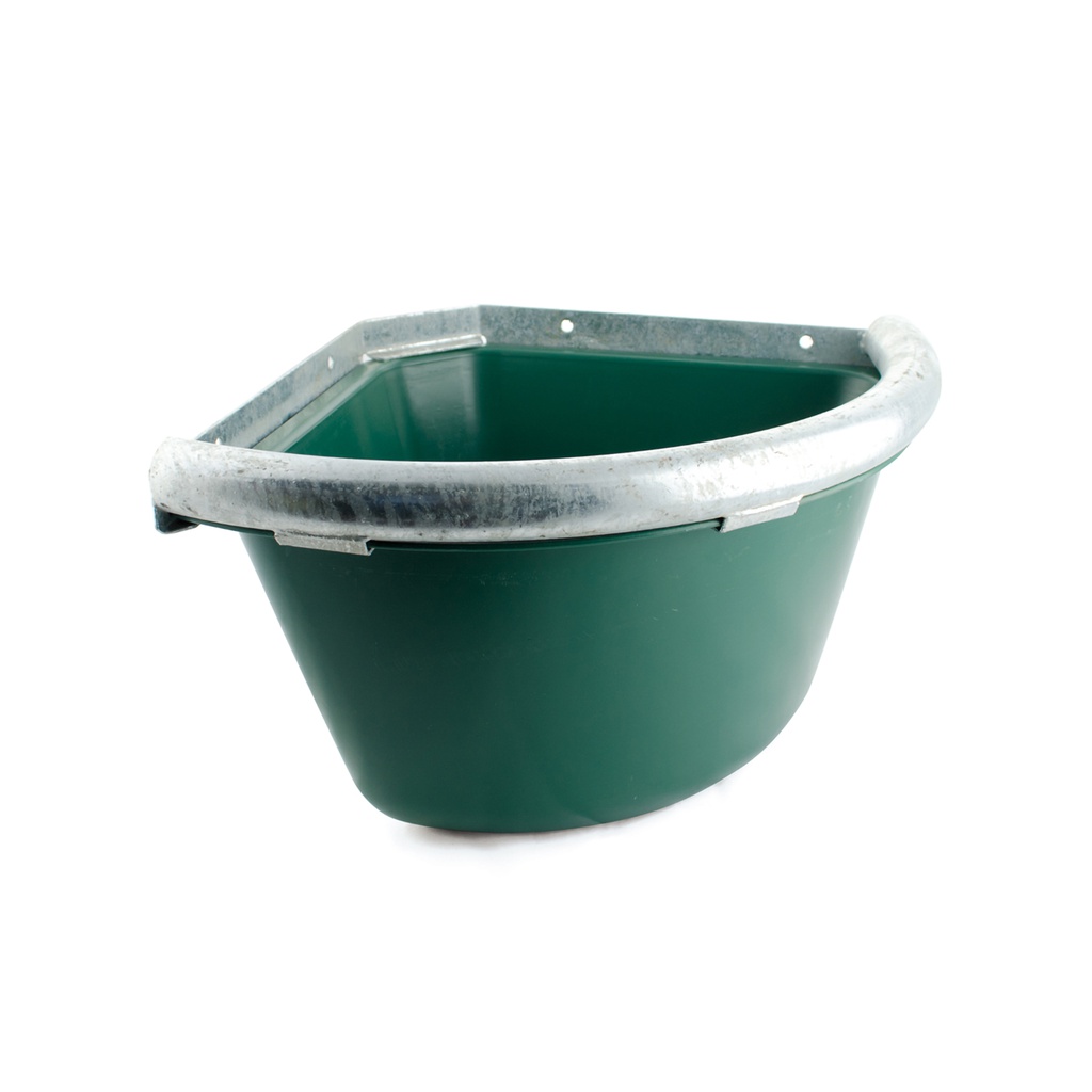 Comedouro com rebordo galvanizado
