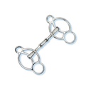 Embocadura easy-control 3 ring gag stubben