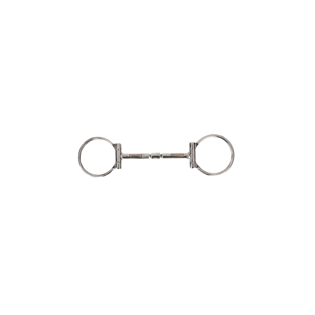 Bridão western em D de inox com semisnodo