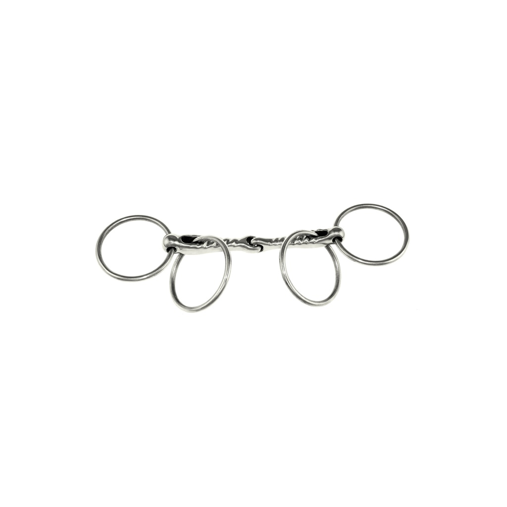 Bridão torcido scourier doppio anello 