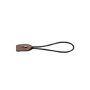 Franqueletes 16 cm nylon castanho