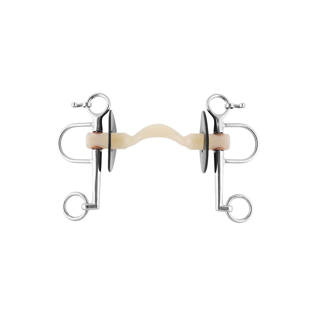 Pelham nathe soft w.port and short cheeks