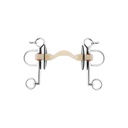 Pelham nathe soft w.port and short cheeks