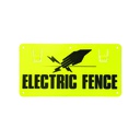 Placa de aviso de vedação eléctrica com gancho 